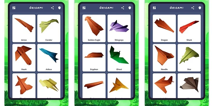 Aplicaciones de origami
