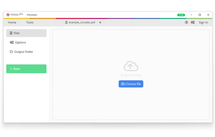 Edición de archivos PDF con PDF2Go