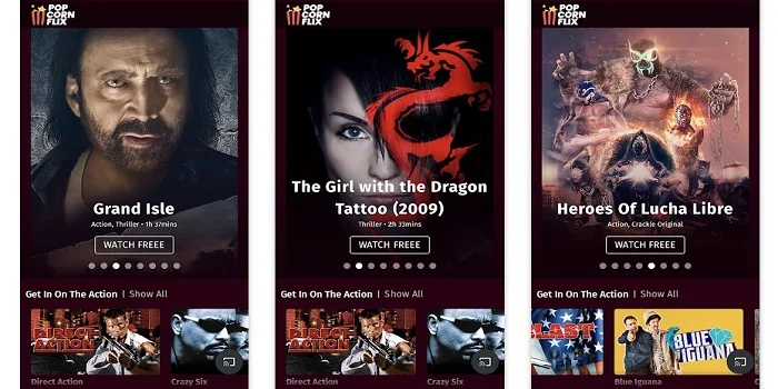 Apps para ver películas gratis en la tablet