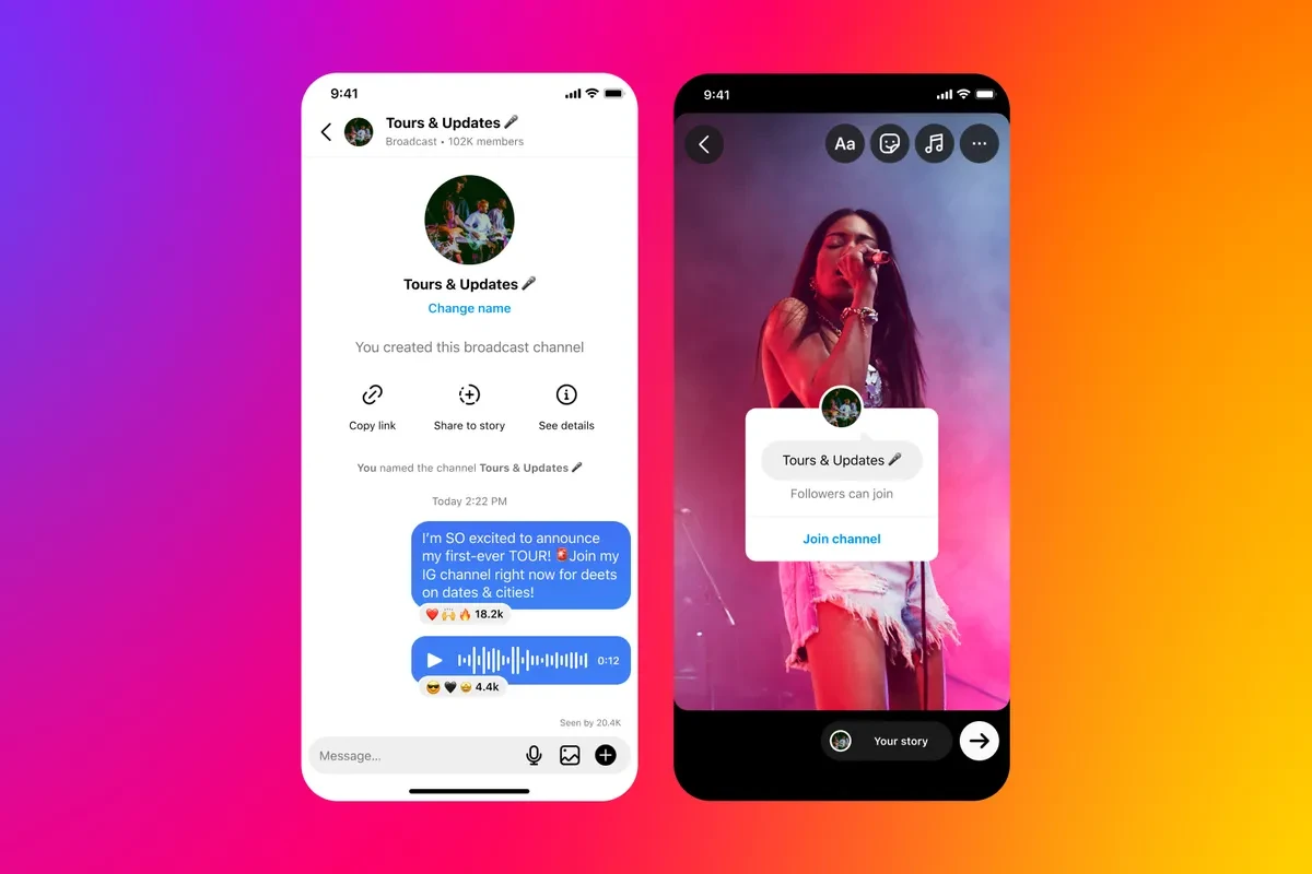 Canal de Instagram