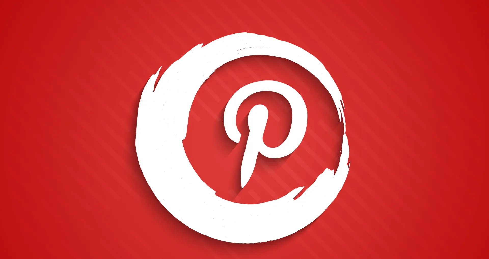 Pinterest logo en grande