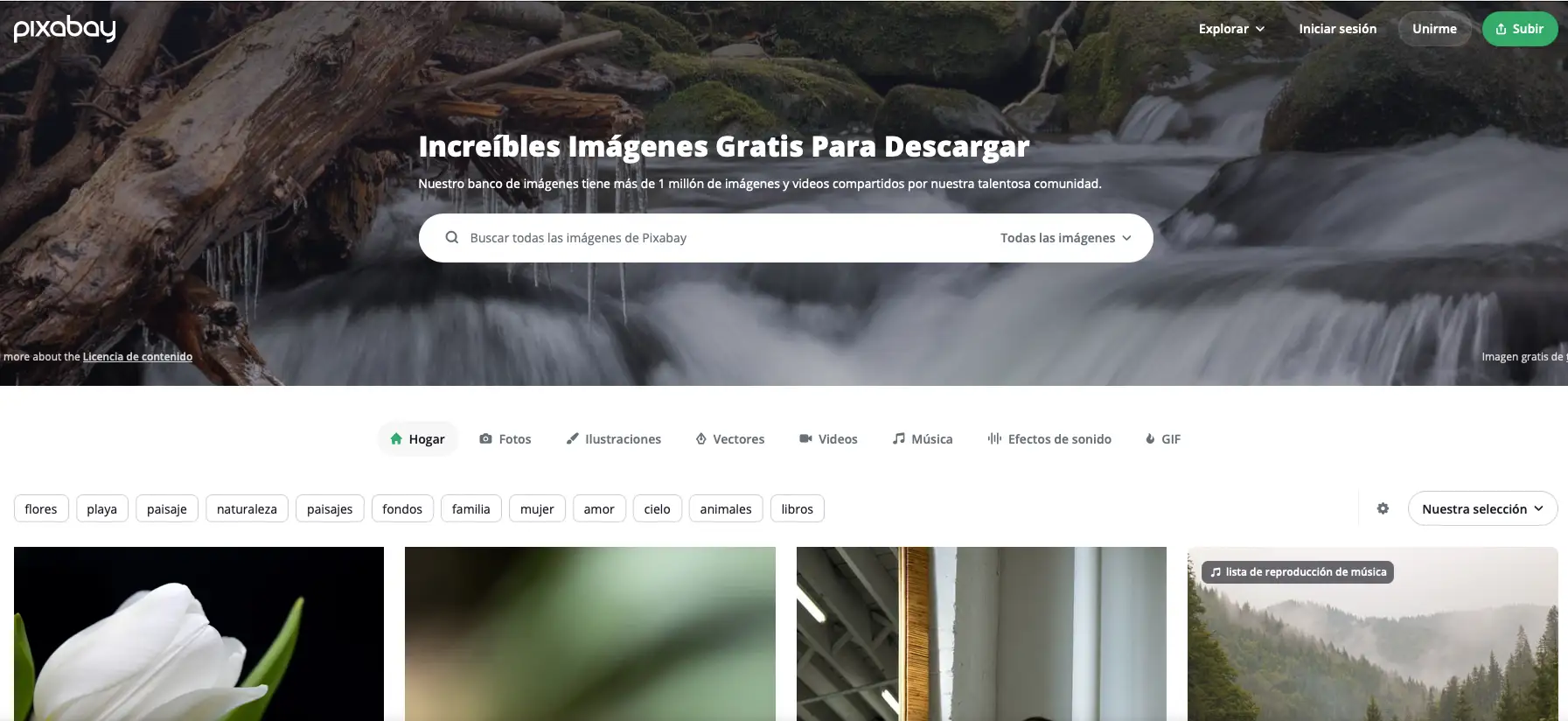 Pixabay banco de imágenes