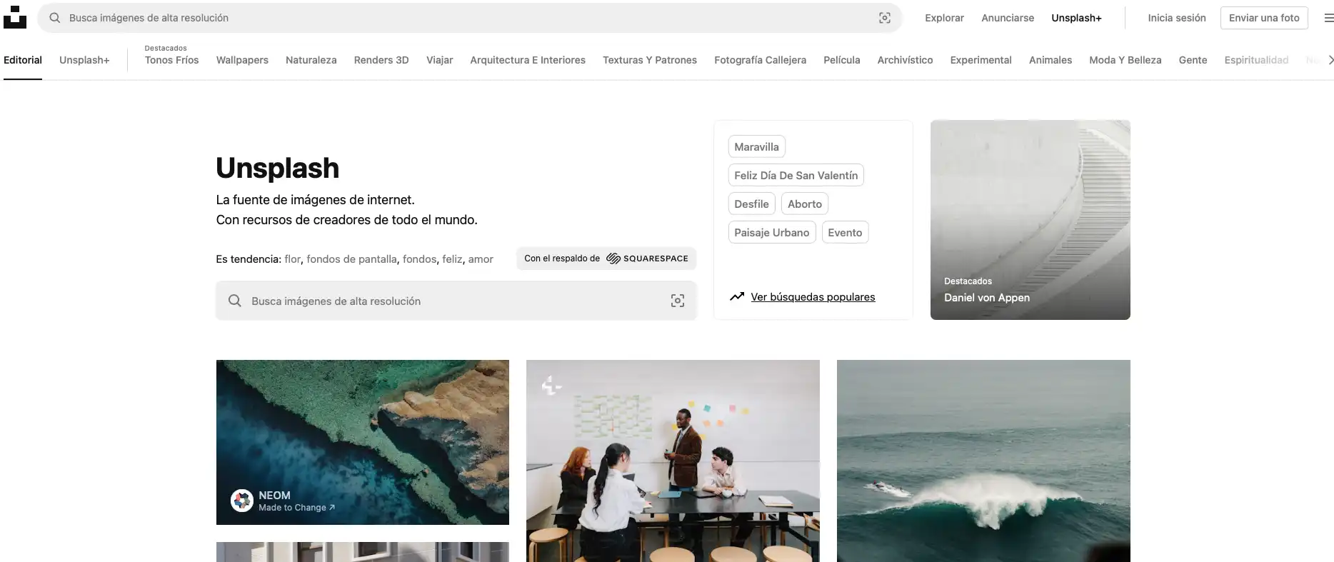 Unsplash fotografias