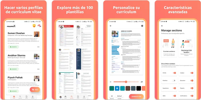 Apps para CV