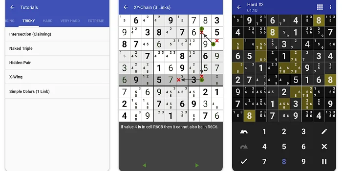 Apps para hacer Sudokus en Android