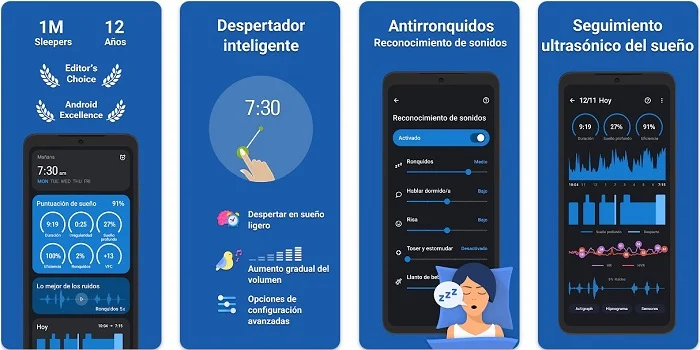 Plataformas para rastrear el sueño