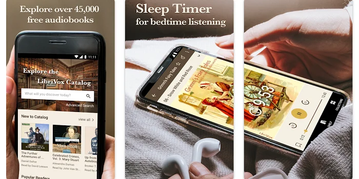 LibriVox es una app de audiolibros
