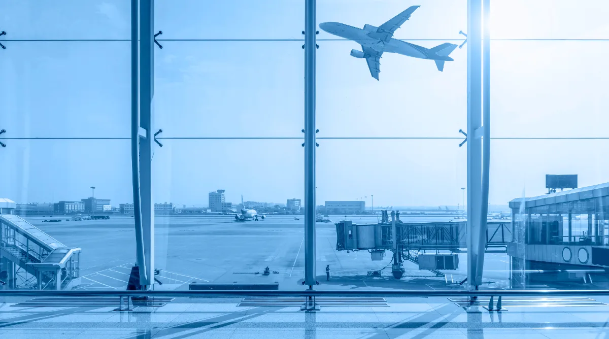 Avión aeropuerto
