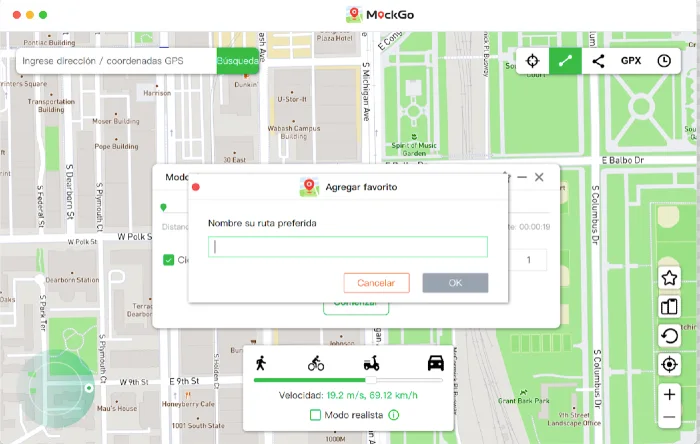 Fasear dirección