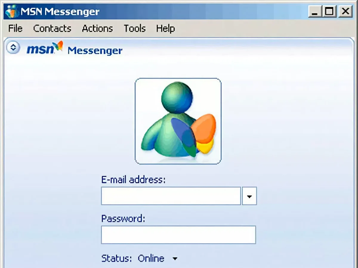 Así era Windows MSN Messenger