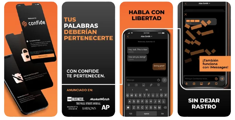 confide app