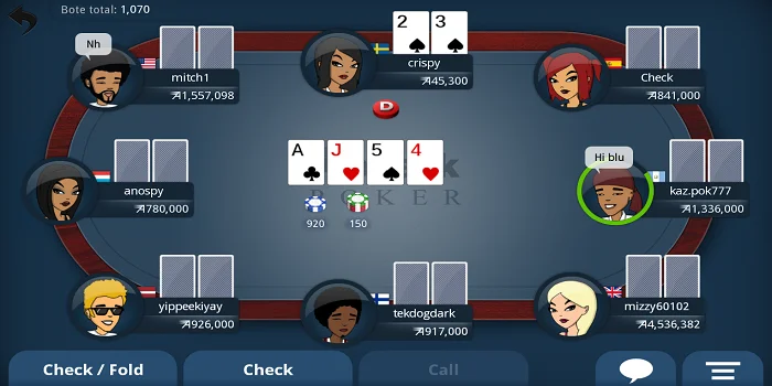 Mesas de póker