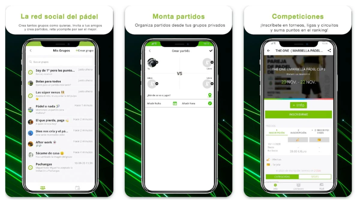 app Padel Manager