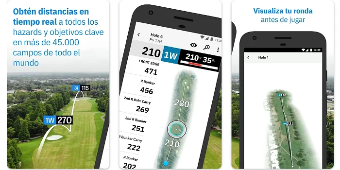 Apps para aficionados el golf