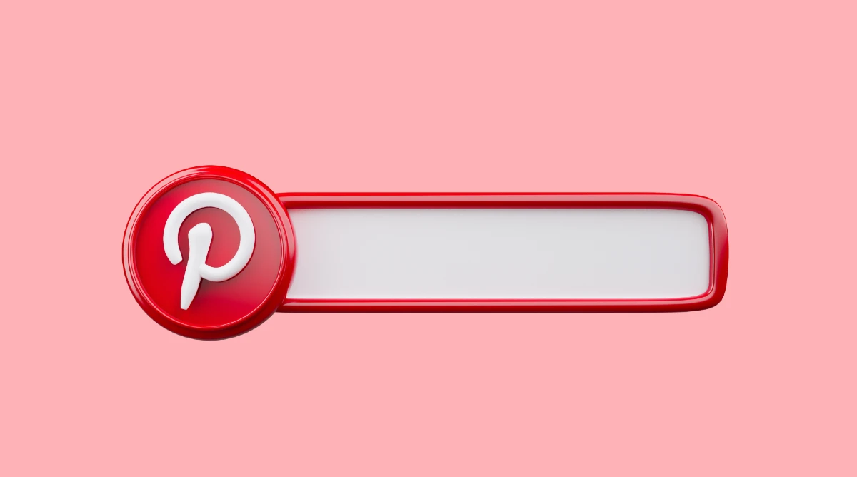 Barra buscador pinterest
