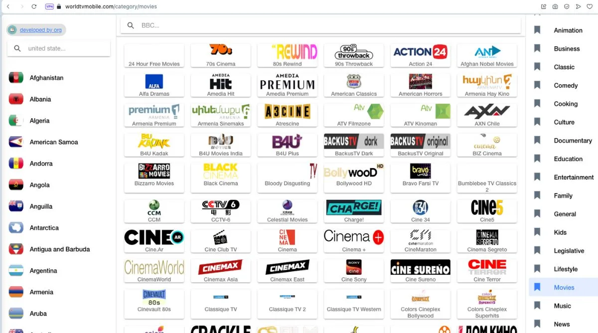 tv online