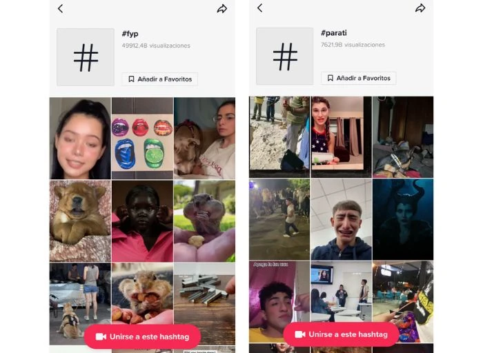 Qué significa #fyp en tiktok