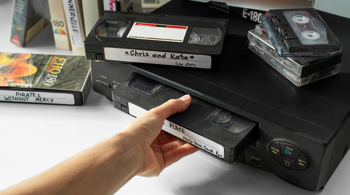 Origen del formato de video VHS