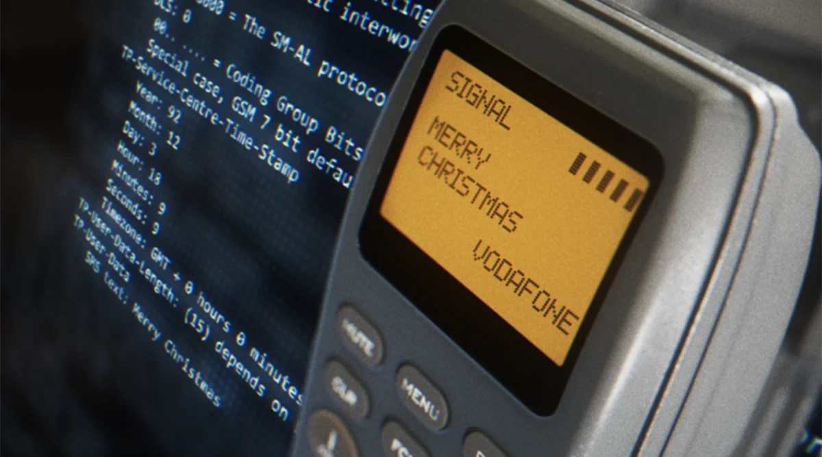 Primer SMS enviado en la historia