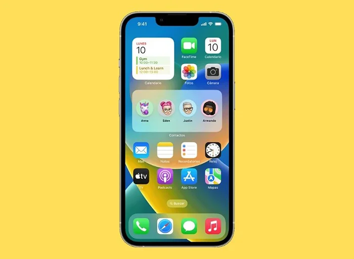 cómo añadir widgets a la pantalla de inicio iphone