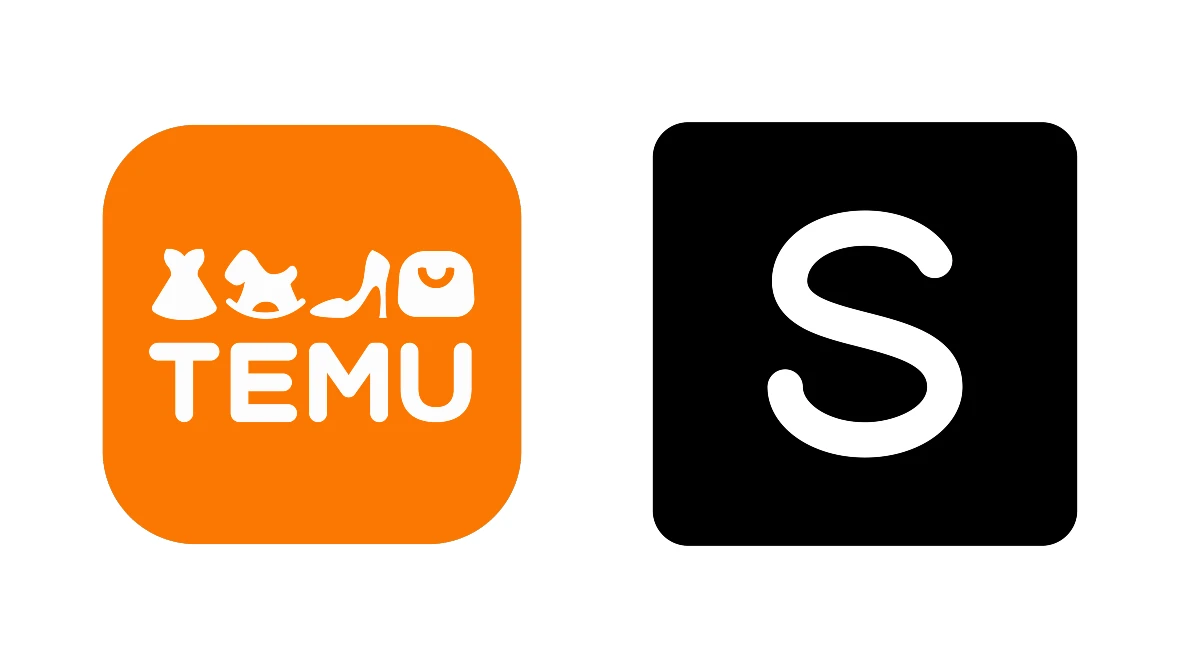 Logos shein y temu