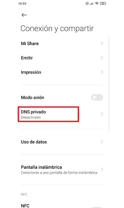 Cómo activar un DNS privado en tu móvil Android