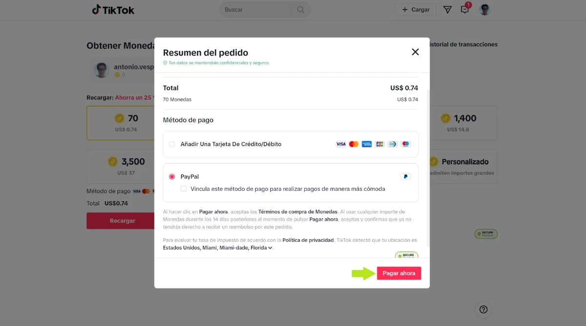 Guía para comprar y recargar TikTok Coins Guía para comprar y recargar TikTok Coins