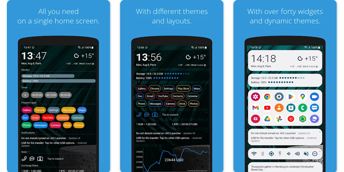 Launcher para el trabajo