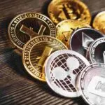 criptodivisas de plata y oro