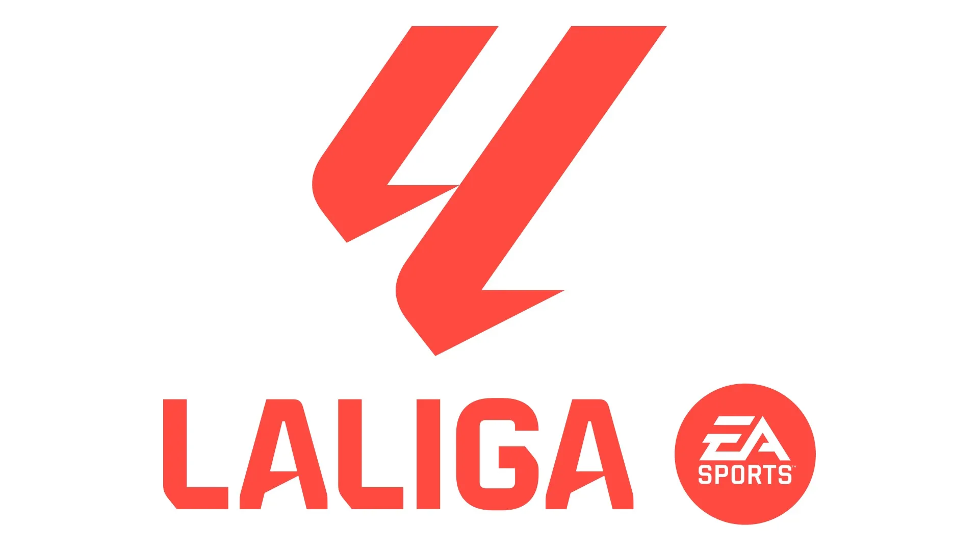 logo de Liga EA Sports en fondo blanco