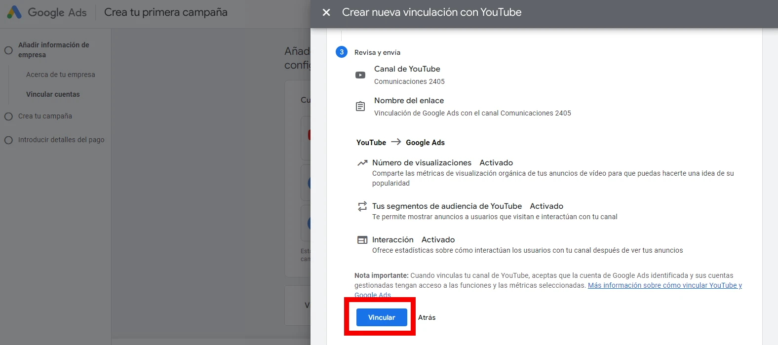 foto de opcion vincular
