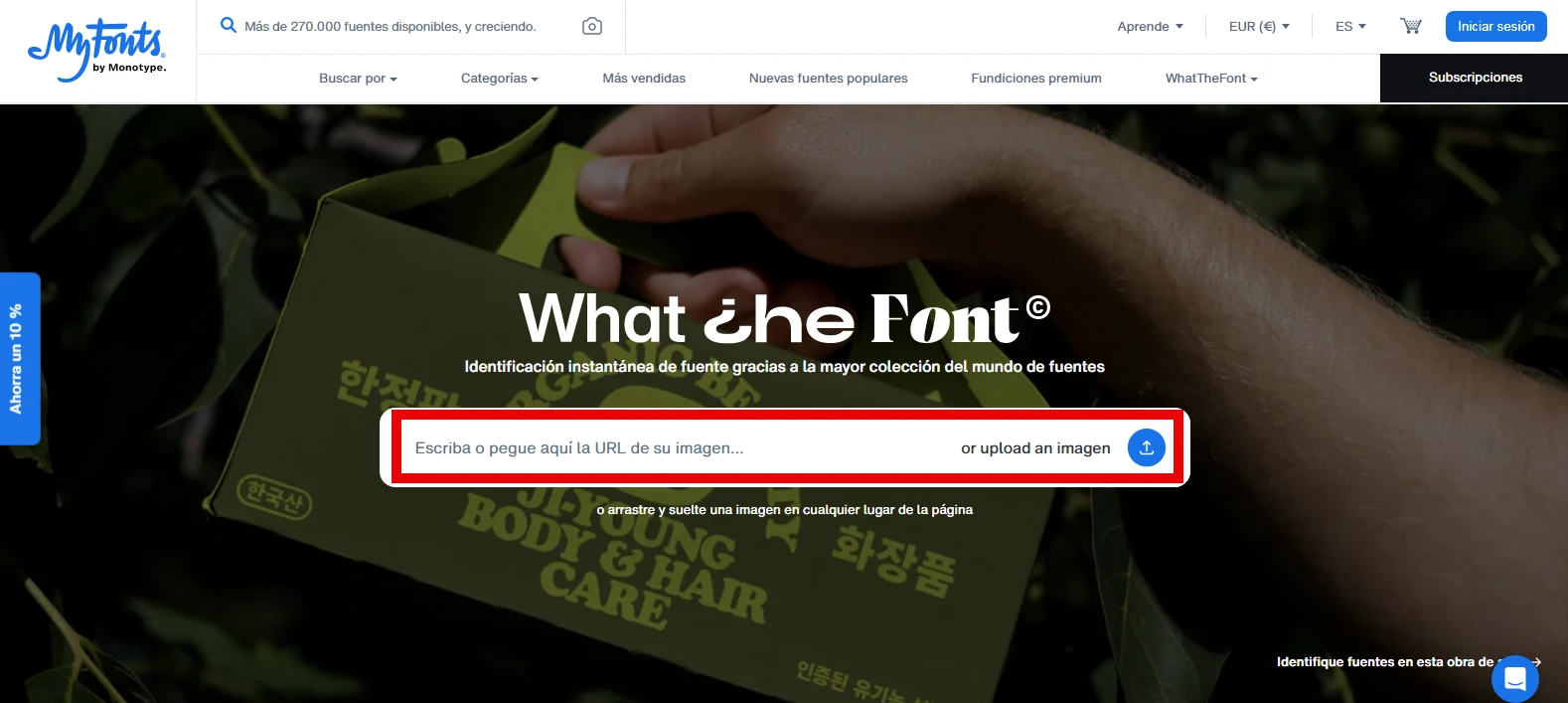 foto de WhatTheFont