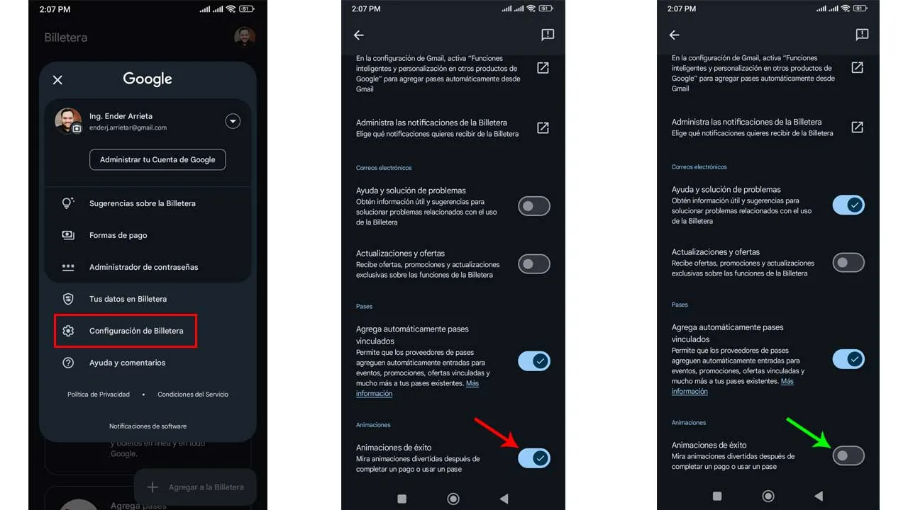 Google Wallet: Aprende a configurar las animaciones, image size:1280x720