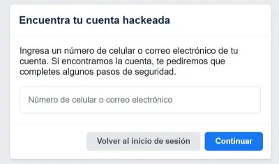 Cómo recuperar contraseña y cuenta de Facebook si ha sido hackeada