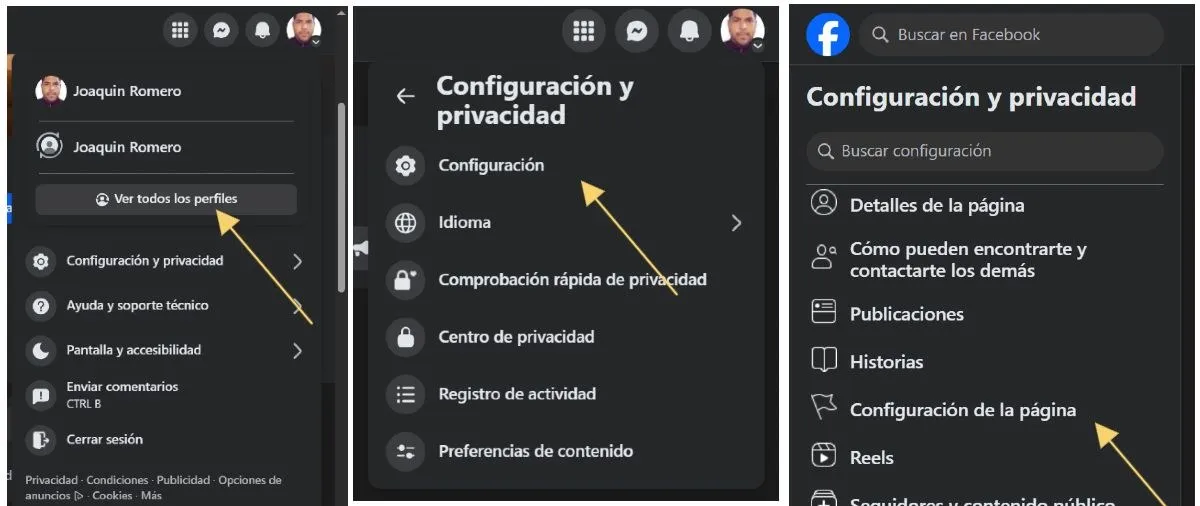 Pasos para fusionar dos paginas en Facebook