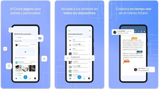 App de almacenamiento