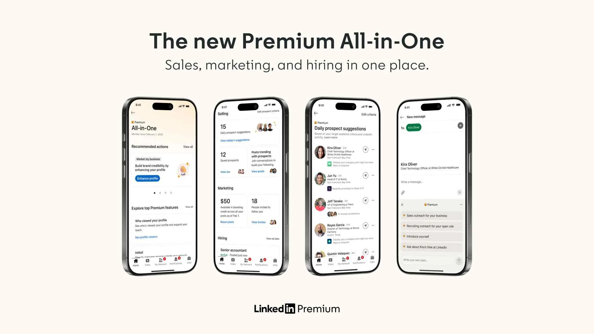 Premium all in one LinkedIn