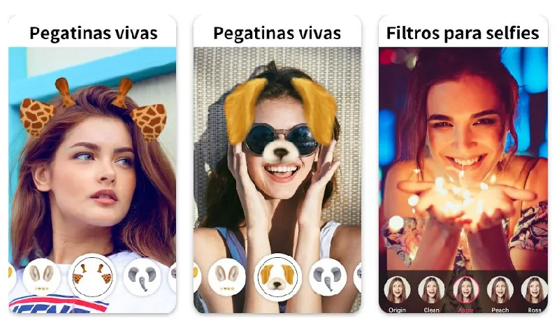 Sweet-Snap app para tomar mejores selfies