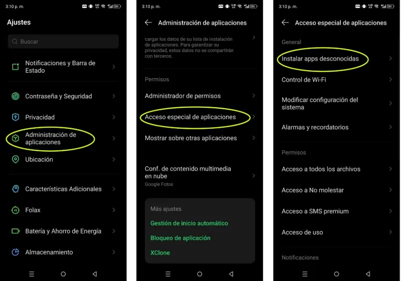 Pasos para actualizar Android Auto con una APK