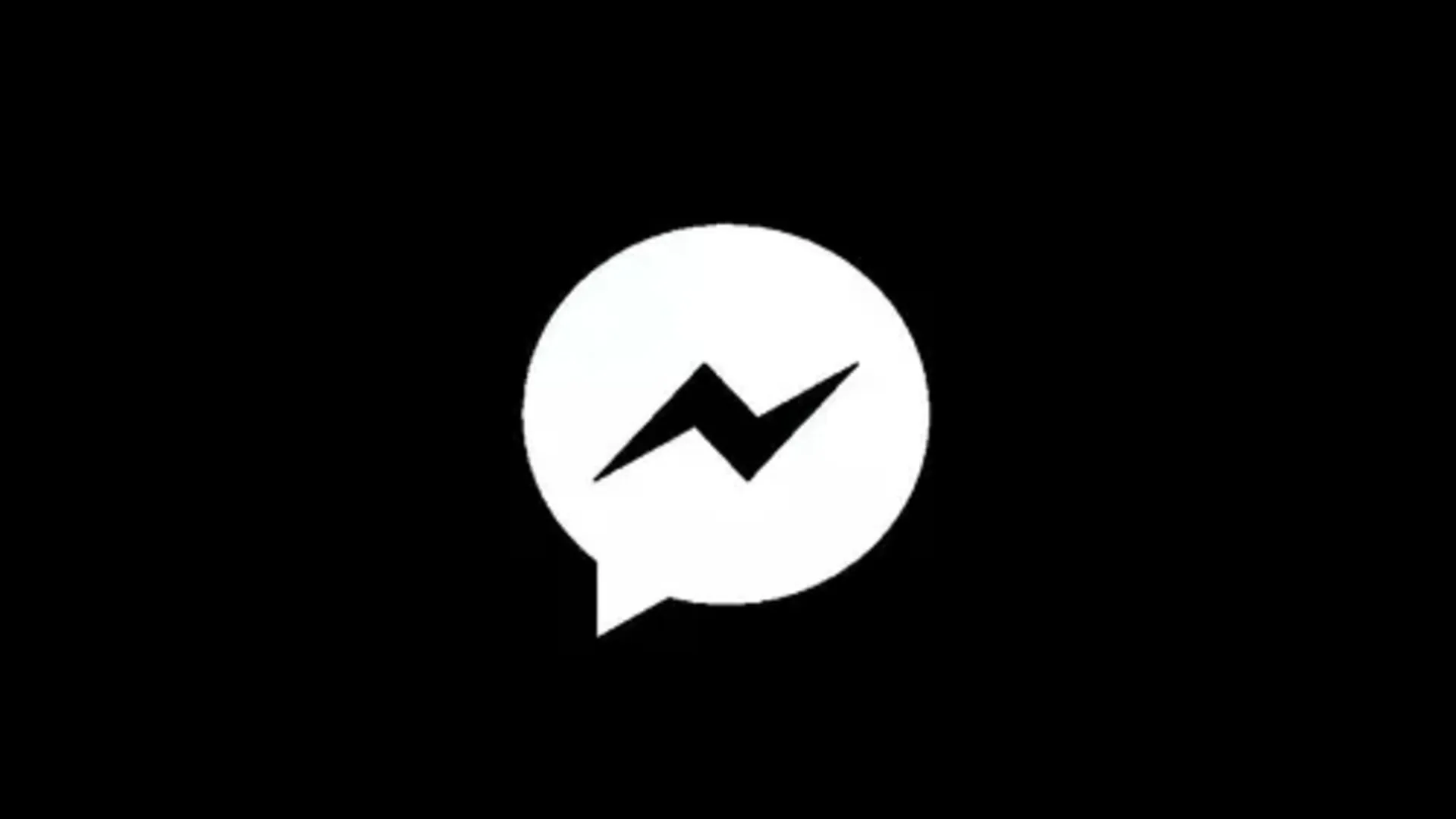 Facebook Messenger Modo Oscuro Negro