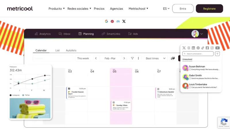 Metricool herramienta para analizar tu cuenta de Instagram