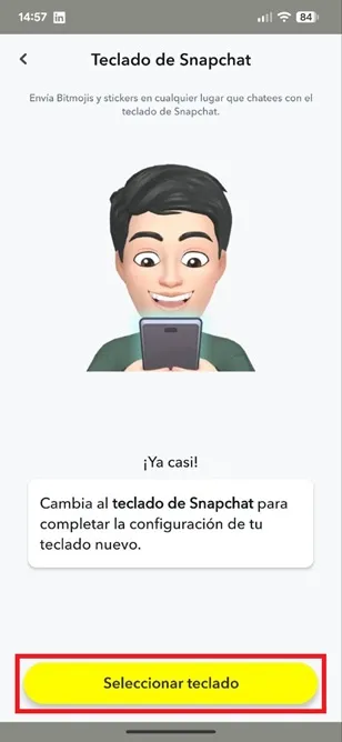 Elegir teclado