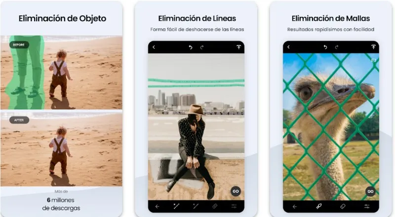 TouchRetouch app para fotógrafos y amantes a la fotografía