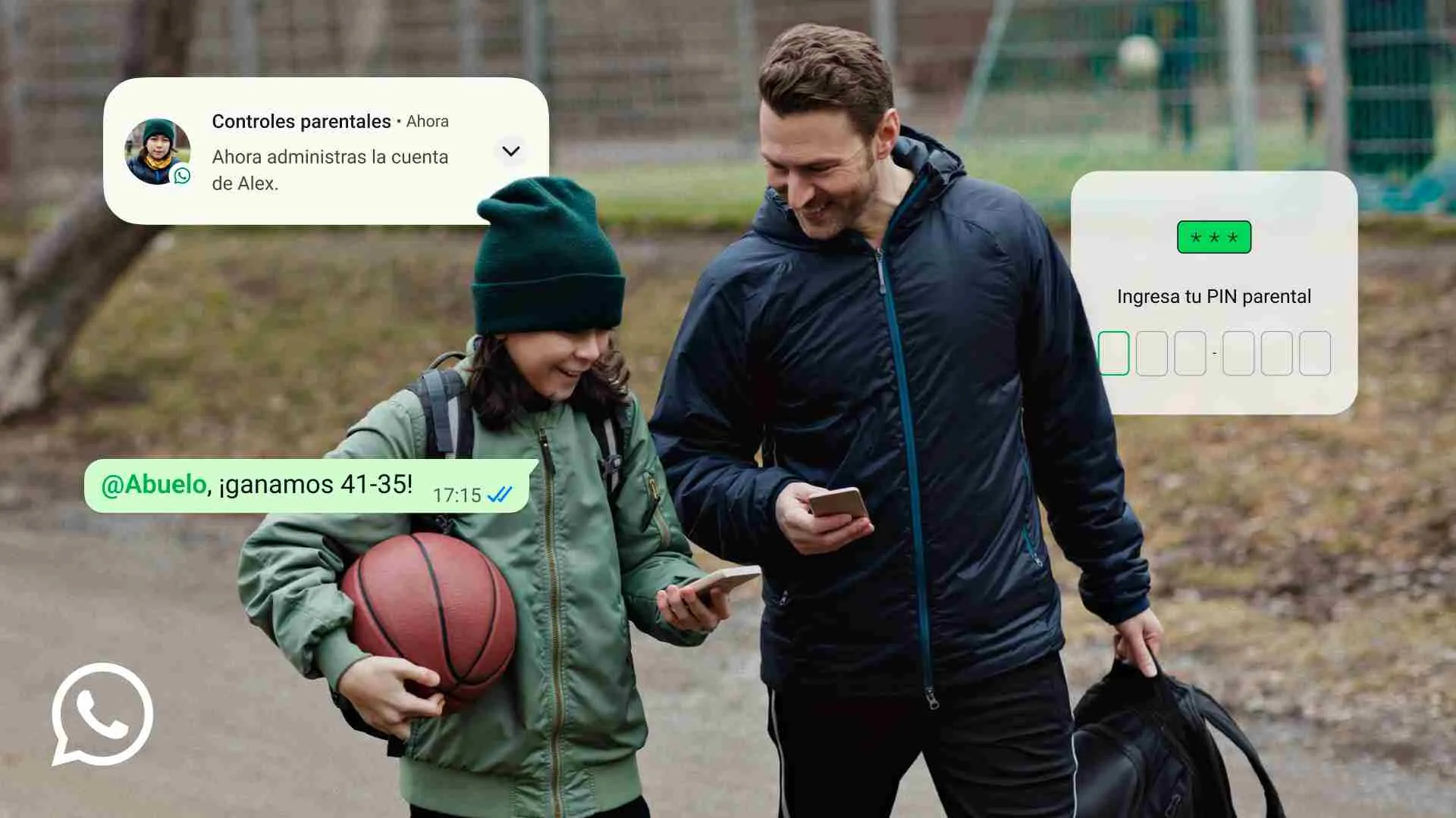 WhatsApp cuentas para padres