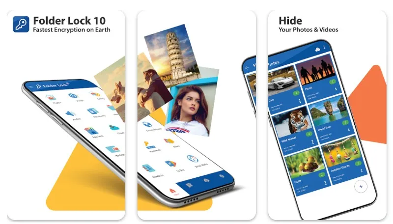 Folder Lock app para bloquear el acceso a aplicaciones como Messenger