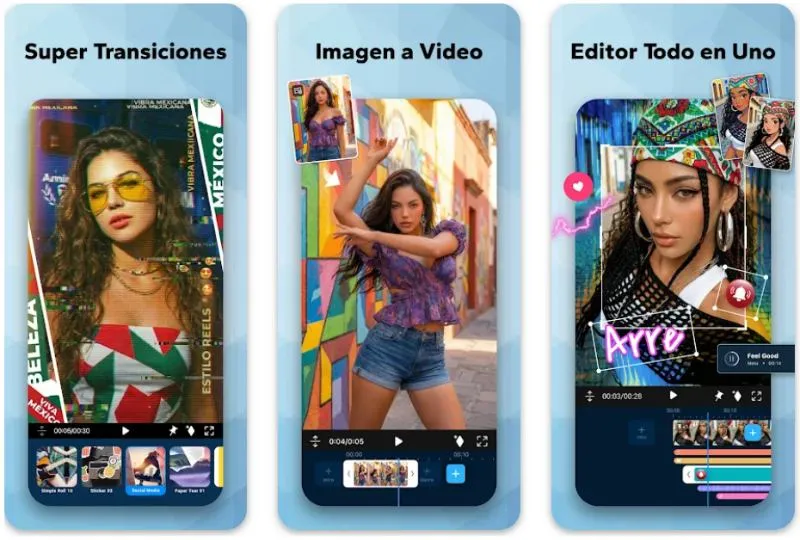 PowerDirector app para grabar vídeos musicales en casa