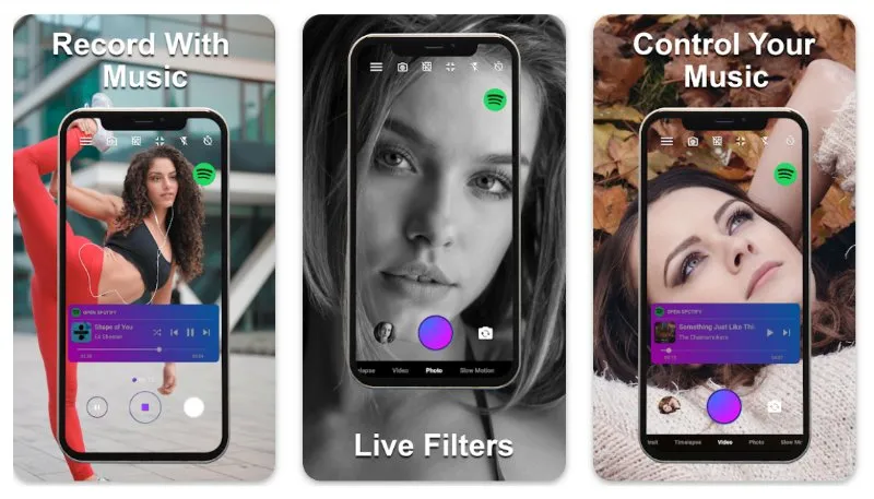 Vumcam app para grabar vídeos musicales en casa