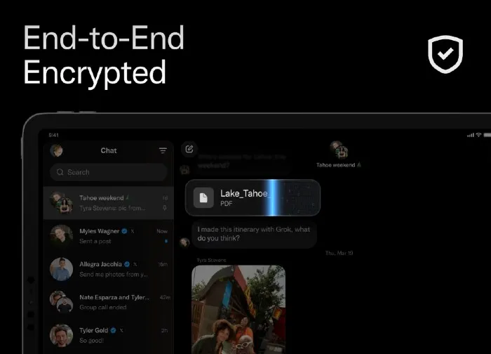 x chat app encriptada