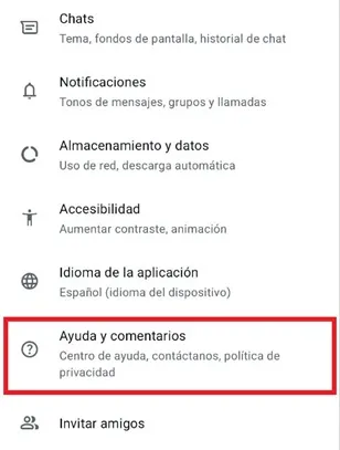 Comentarios de WhatsApp