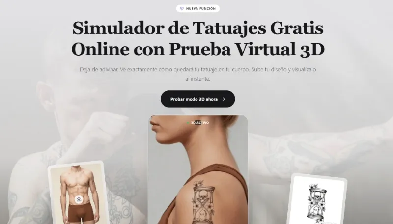 tatspark simulador web de tatuajes